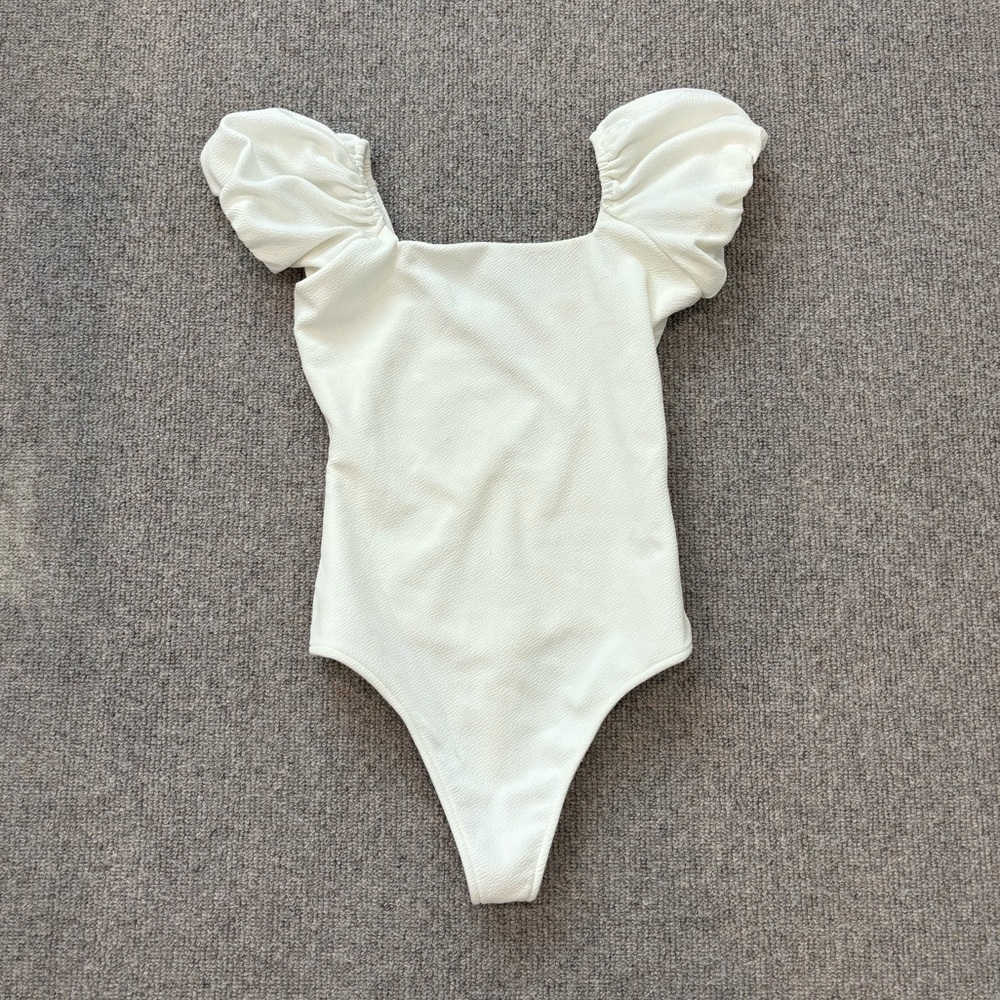 Show me your Mumu Baker Bodysuit White